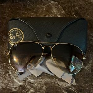 Ray ban large aviators